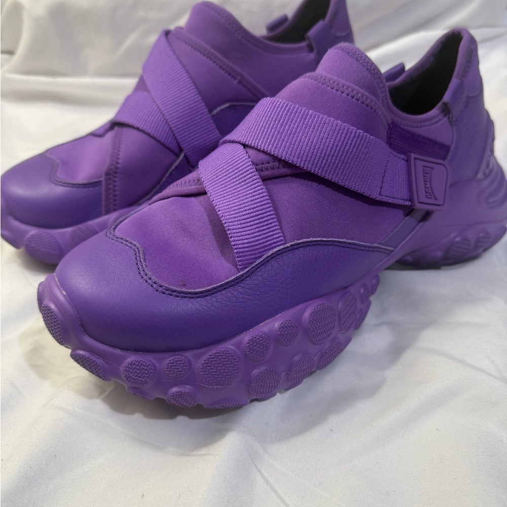 Camper New PELOTAS MARS Purple Textile/Leather Sneaker for Women Size 11 - Picture 4 of 8